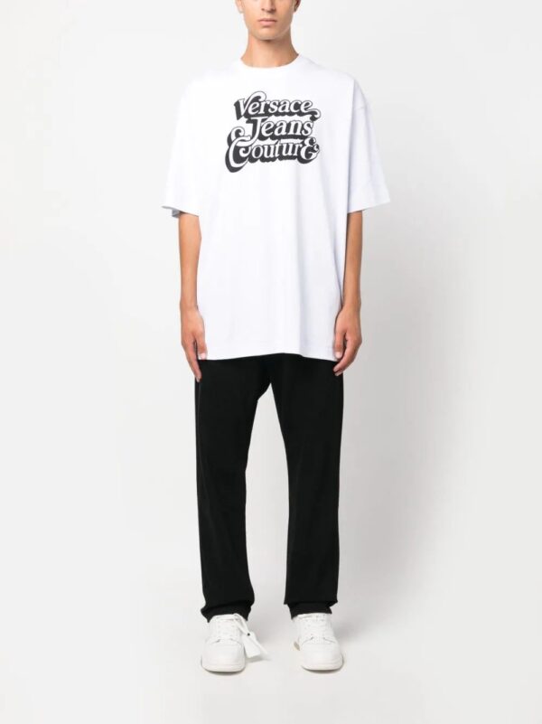 Versace Jeans Couture  logo-print cotton T-shirt - Image 2