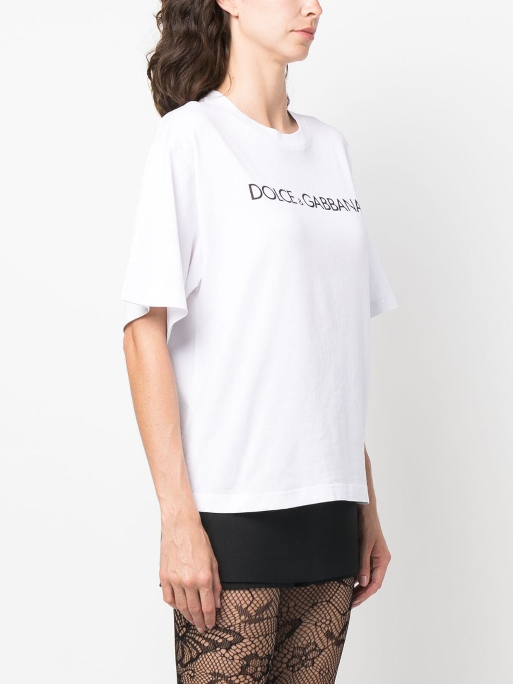 Dolce & Gabbana logo-print cotton T-shirt - Image 3