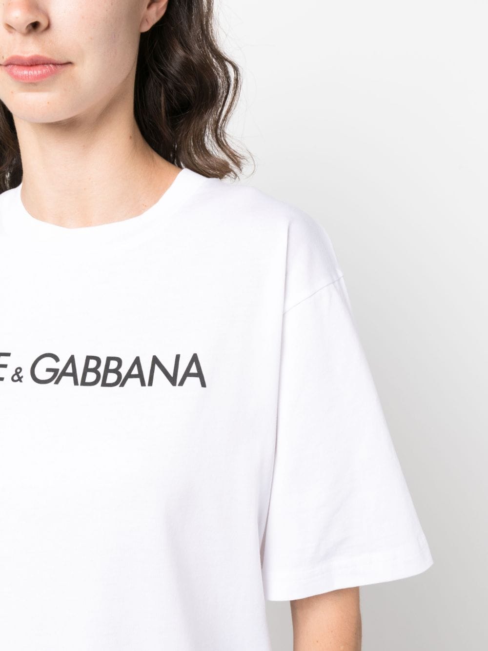 Dolce & Gabbana logo-print cotton T-shirt - Image 5