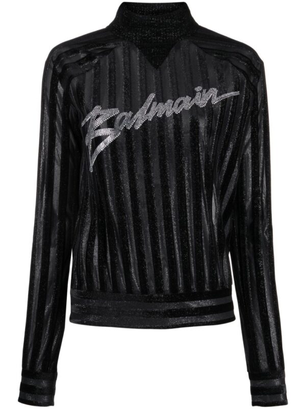 Balmain  logo-embellished sweatshirt