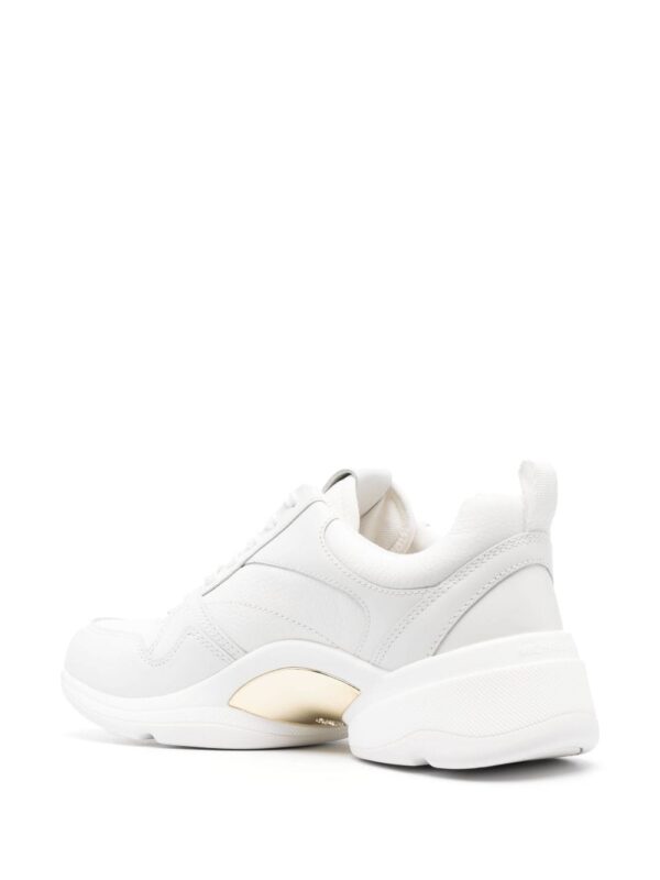 Michael Michael Kors logo-plaque lace-up sneakers - Image 3