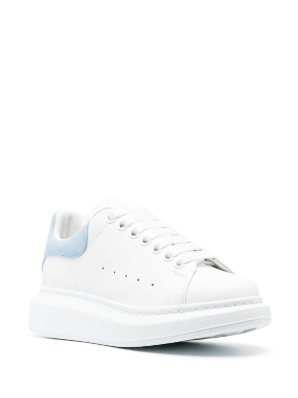 Alexander McQueen suede-panel lace-up sneakers - Image 2