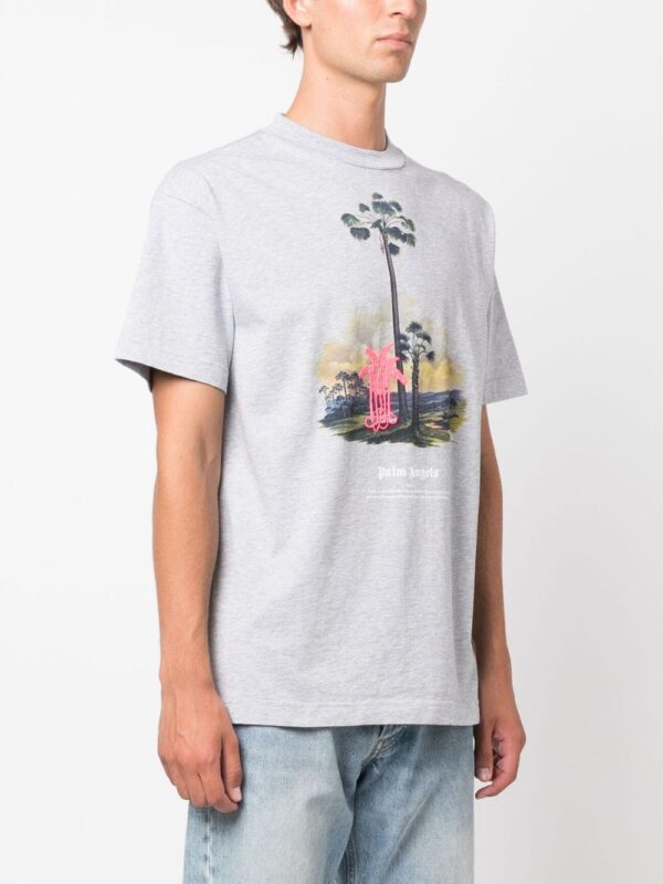 Palm Angels  graphic-print cotton T-shirt - Image 3