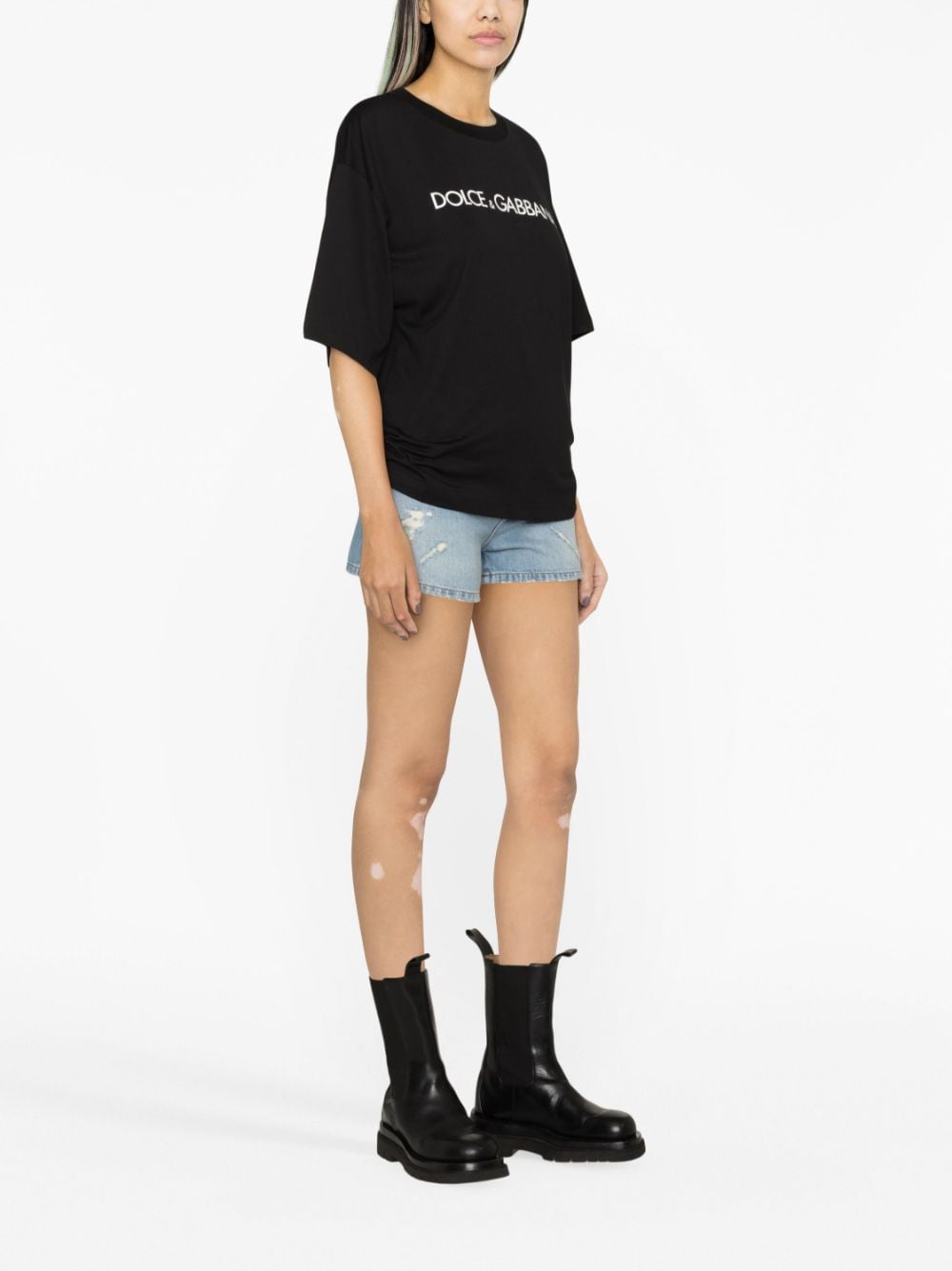 Dolce & Gabbana logo-print cotton T-shirt - Image 3