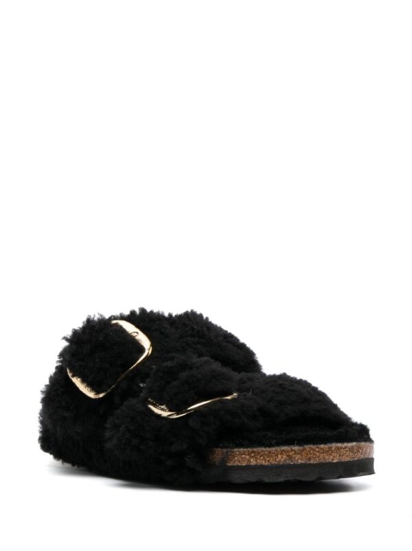 Birkenstock Arizona Big Buckle shearling slides - Image 2