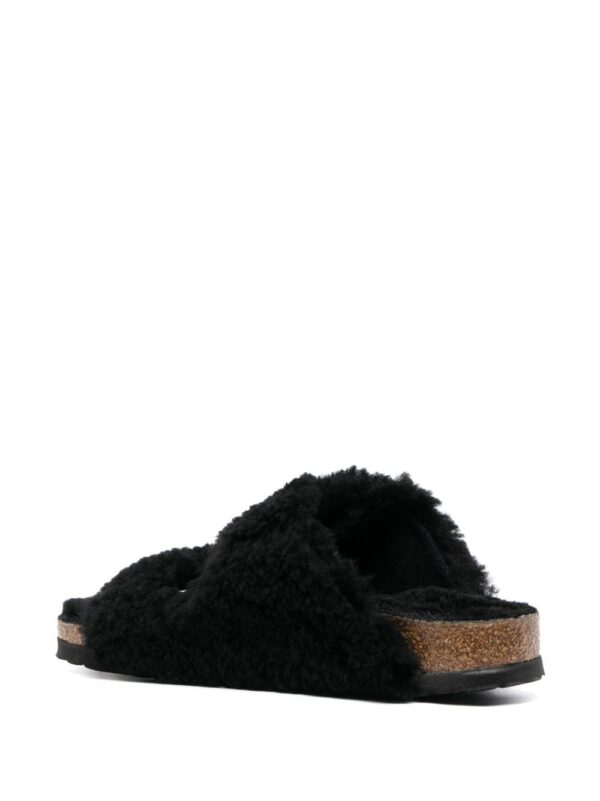Birkenstock Arizona Big Buckle shearling slides - Image 3