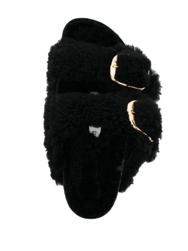 Birkenstock Arizona Big Buckle shearling slides - Image 4