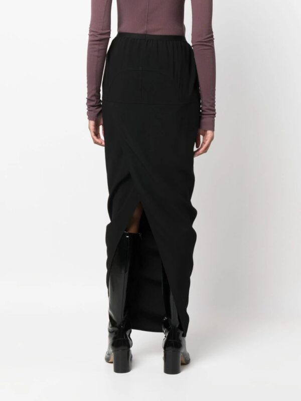 Rick Owens  elasticated draped skirt - Image 4