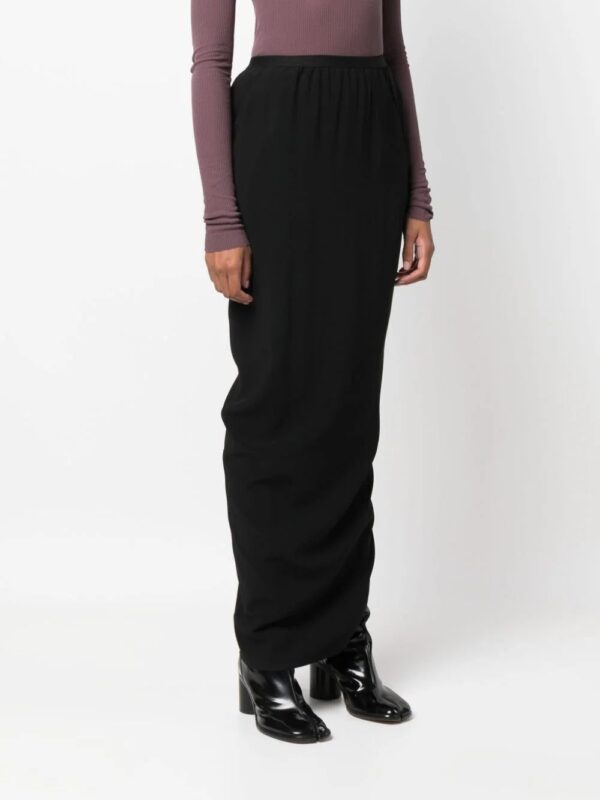 Rick Owens  elasticated draped skirt - Image 3