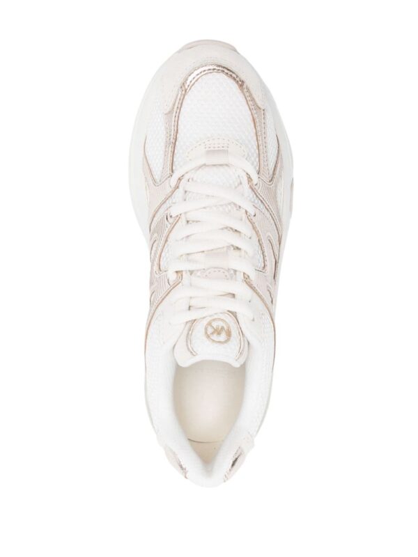 Michael Michael Kors logo-patch mesh-panelling sneakers - Image 4