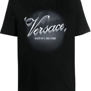 Versace logo-print cotton T-shirt
