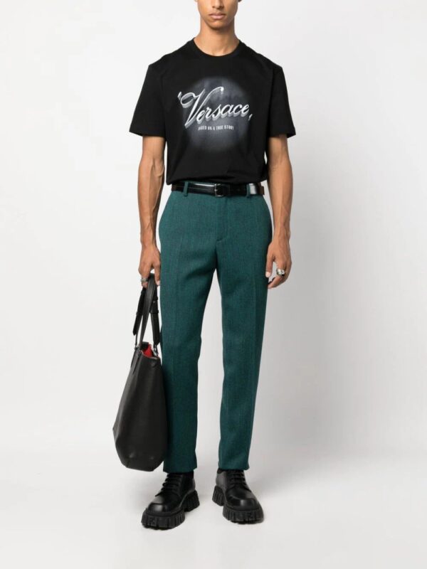 Versace  logo-print cotton T-shirt - Image 2