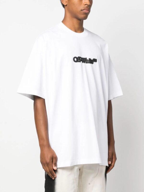 Off-White  logo-print cotton T-shirt - Image 3