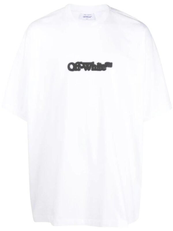 Off-White  logo-print cotton T-shirt