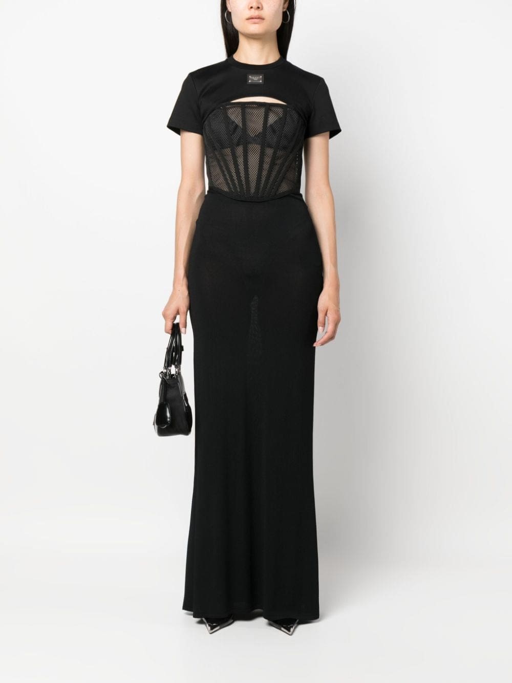 Dolce & Gabbana logo-plaque cropped top - Image 2