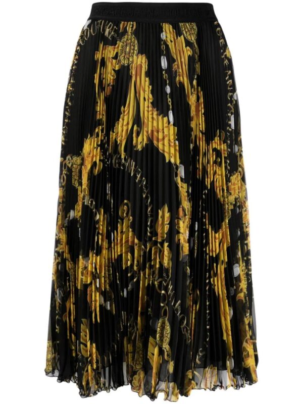 Versace Jeans Couture  Chain Couture midi skirt