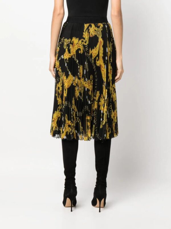 Versace Jeans Couture  Chain Couture midi skirt - Image 4