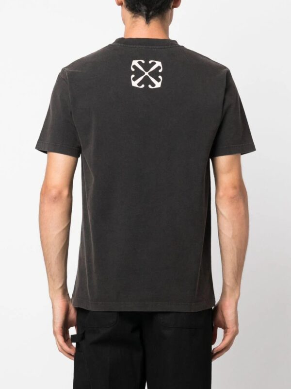 Off-White  Bacchus-print cotton T-shirt - Image 4