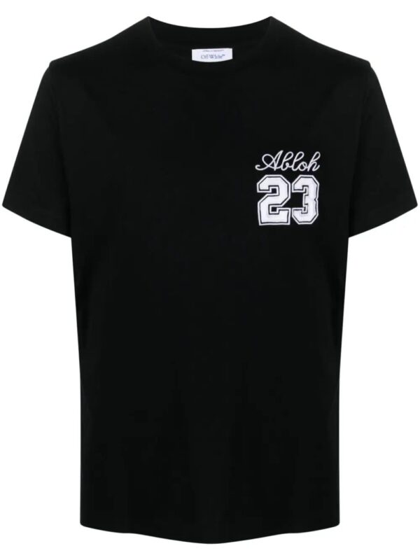 Off-White  23 embroidered T-shirt