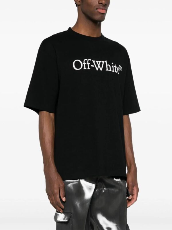 Off-White  Big Bookish Skate cotton T-shirt - Image 3