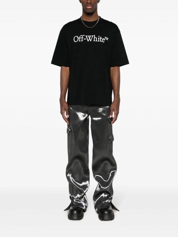 Off-White  Big Bookish Skate cotton T-shirt - Image 2