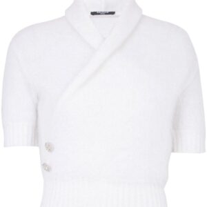 Balmain  wrap mohair Sweatshirts