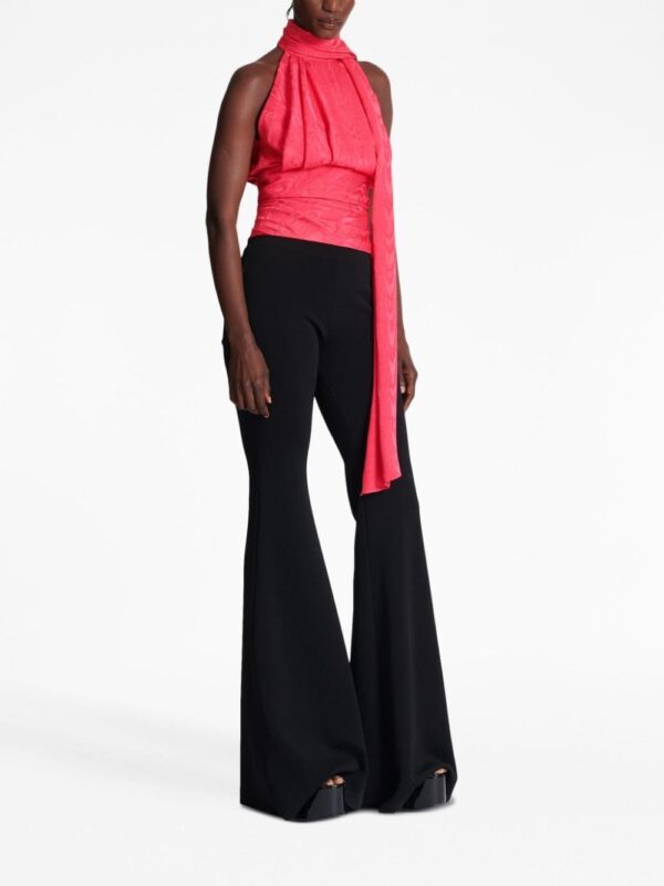 Balmain draped sleeveless blouse - Image 3