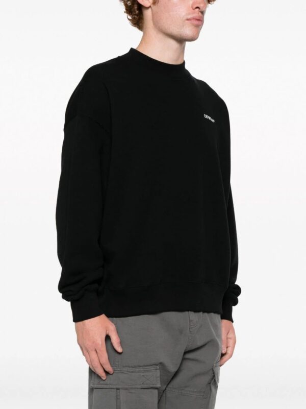 Off-White  abstract-print cotton sweatshirt - Image 4