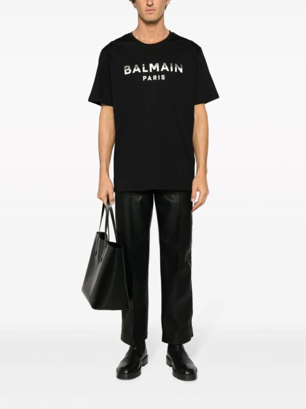 Balmain  logo-print cotton T-shirt - Image 2