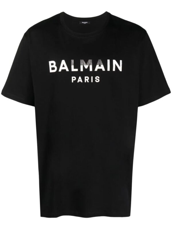 Balmain  logo-print cotton T-shirt