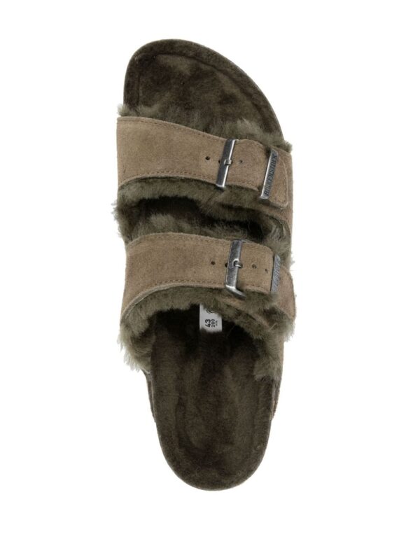 Birkenstock Arizona buckle-fastening suede sandals - Image 4