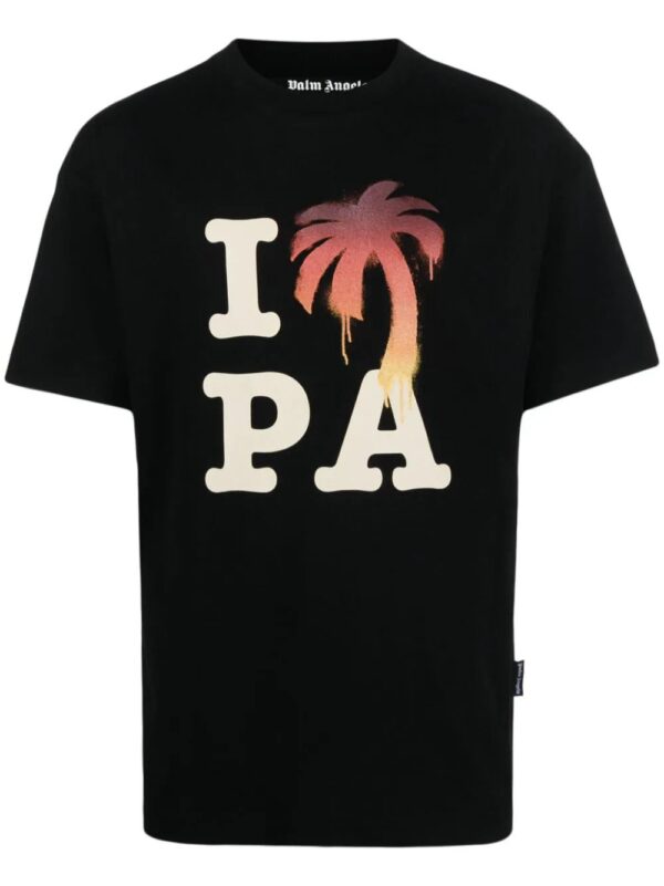 Palm Angels  logo-print cotton T-shirt