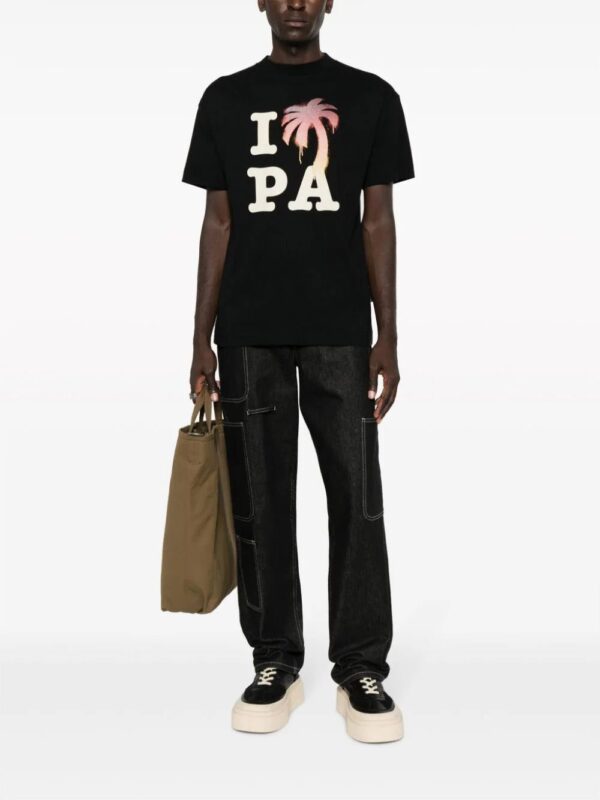 Palm Angels  logo-print cotton T-shirt - Image 2