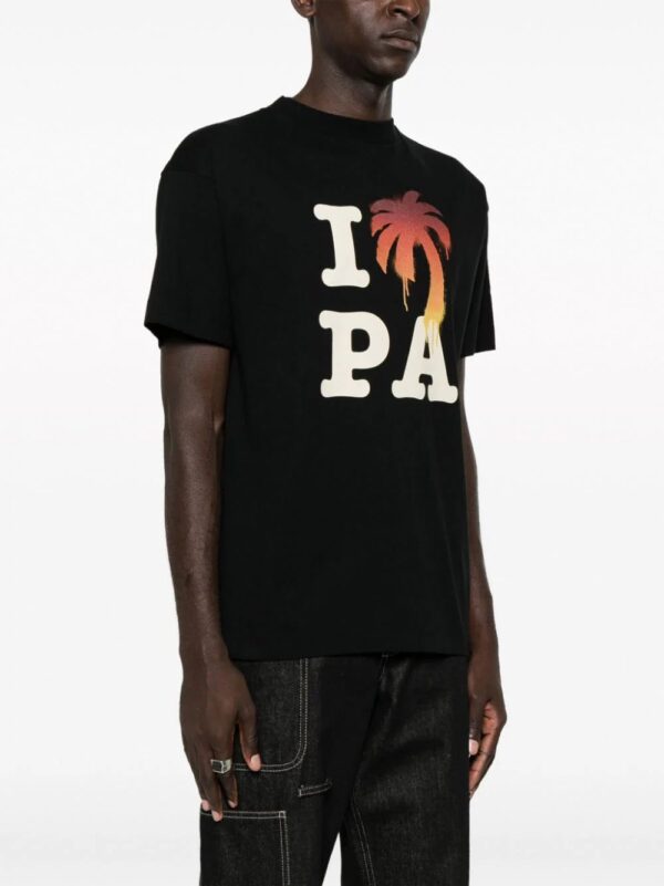 Palm Angels  logo-print cotton T-shirt - Image 3
