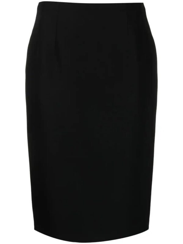 Versace  wool-blend pencil midi skirt