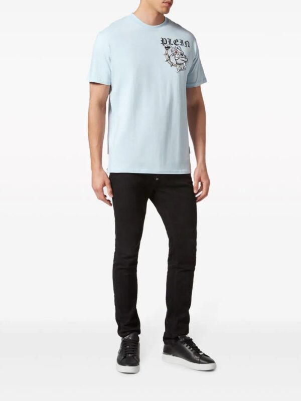Philipp Plein  Bulldogs cotton T-shirt - Image 2