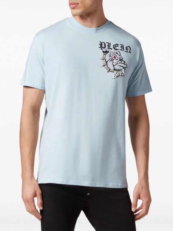 Philipp Plein  Bulldogs cotton T-shirt - Image 3
