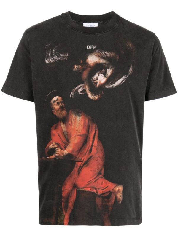 Off-White  graphic-print cotton T-shirt