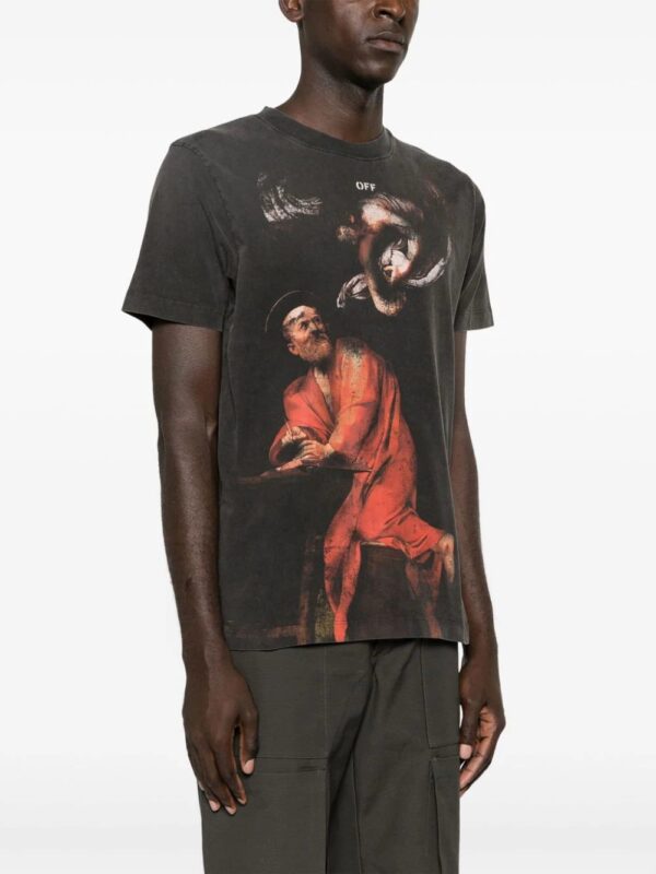 Off-White  graphic-print cotton T-shirt - Image 3