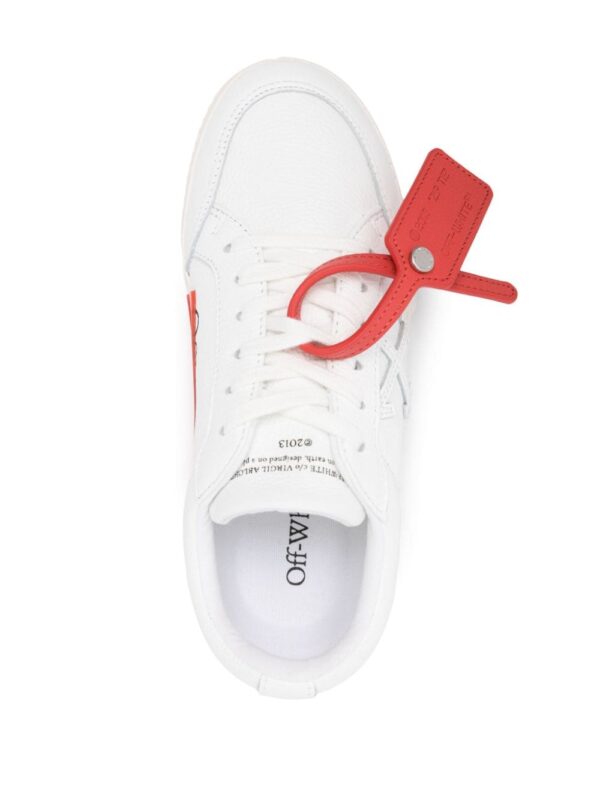 Off-White Low Vulcanized leather sneakers - Image 4