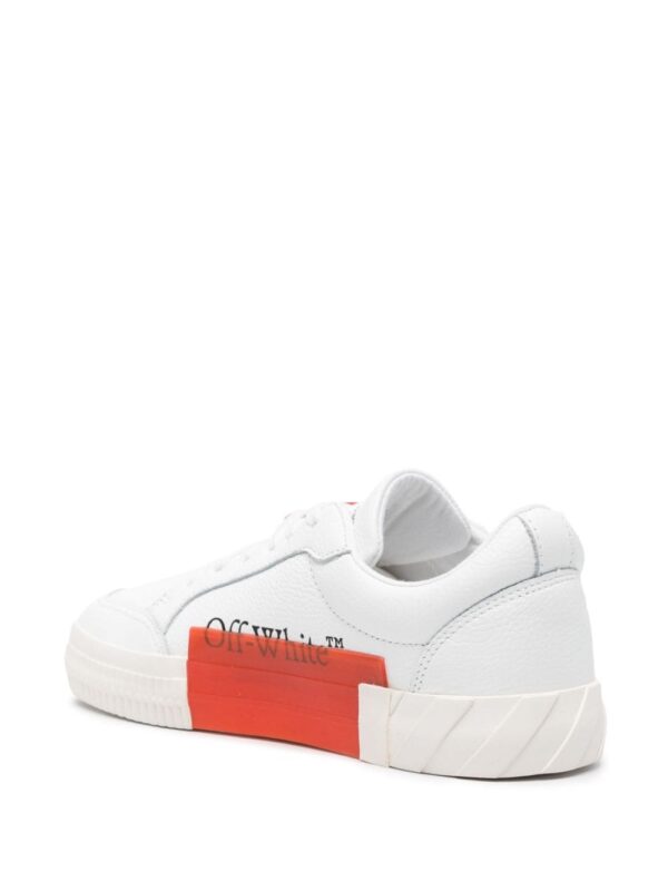 Off-White Low Vulcanized leather sneakers - Image 3