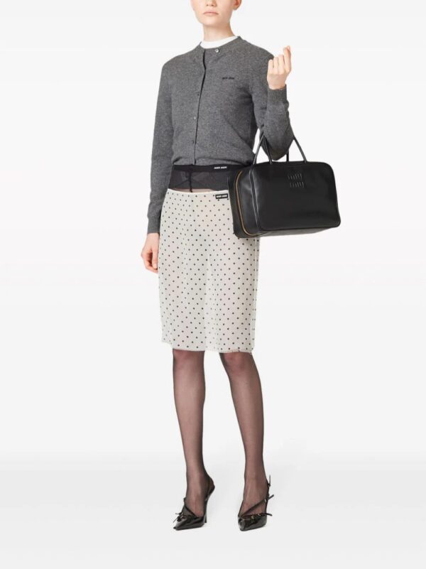 Miu Miu  polka-dot midi skirt - Image 2