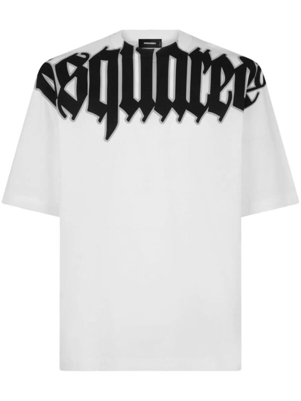 DSQUARED2  logo-print cotton T-shirt