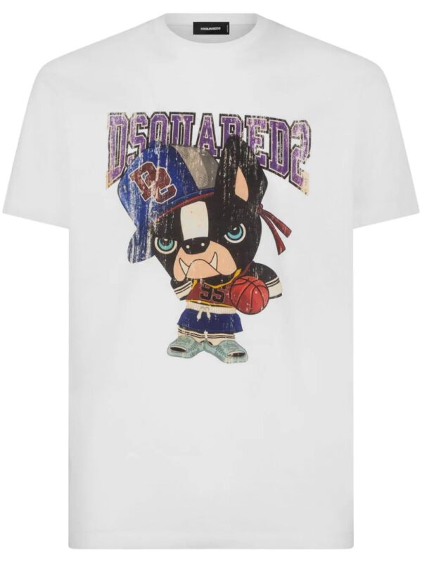 Dsquared2  graphic-print cotton T-shirt