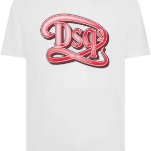 DSQUARED2 logo-print cotton T-shirt