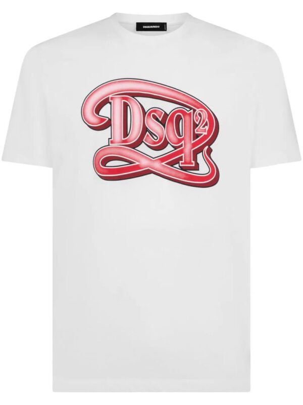 DSQUARED2  logo-print cotton T-shirt