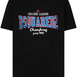 DSQUARED2 logo-print cotton T-shirt