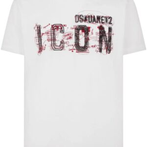 DSQUARED2 logo-print cotton T-shirt