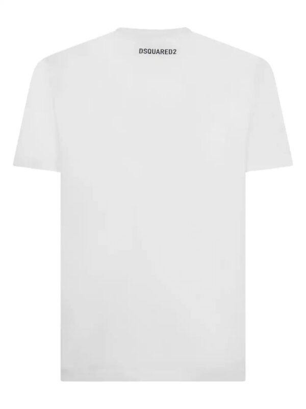 DSQUARED2  slogan-print cotton T-shirt - Image 2