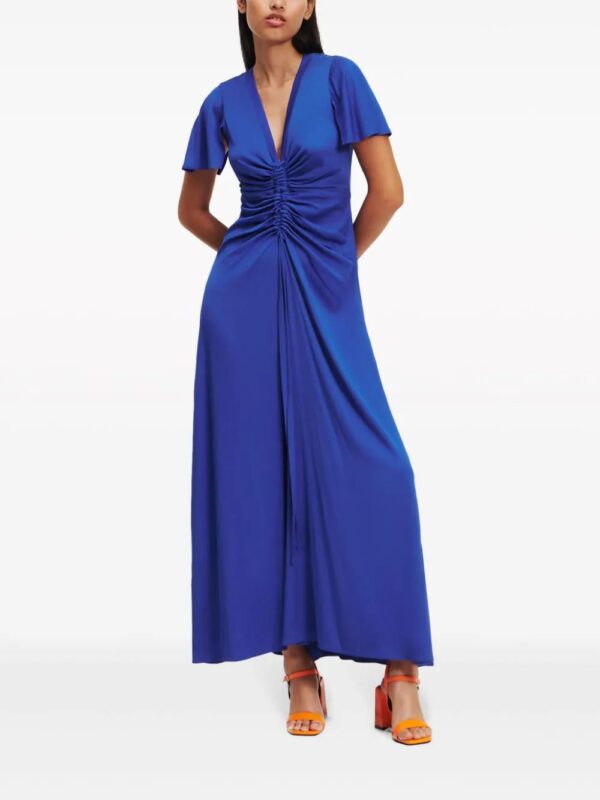 Karl Lagerfeld  ruched maxi dress - Image 3